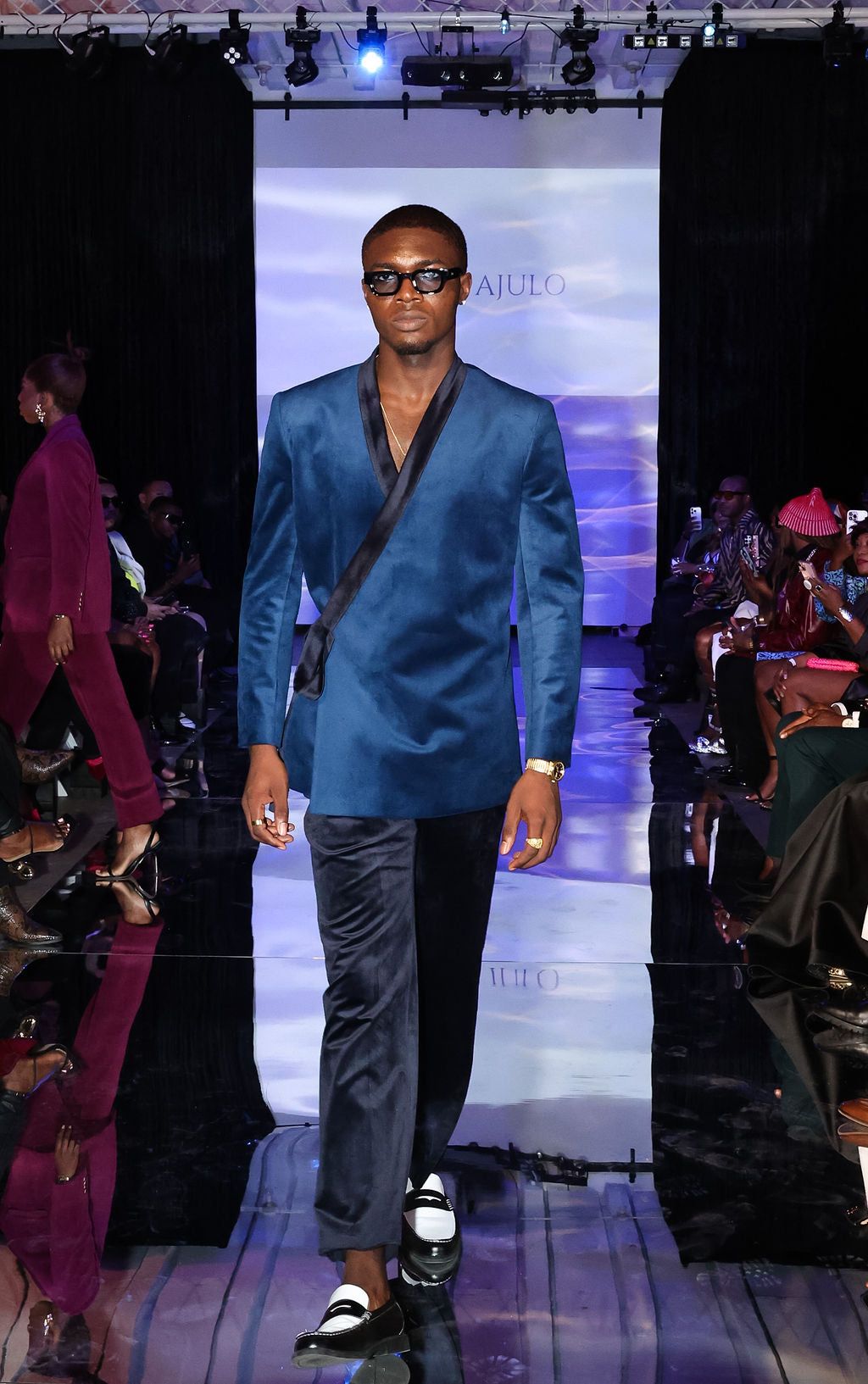 Overlapped jacket with pants – timmyajulo